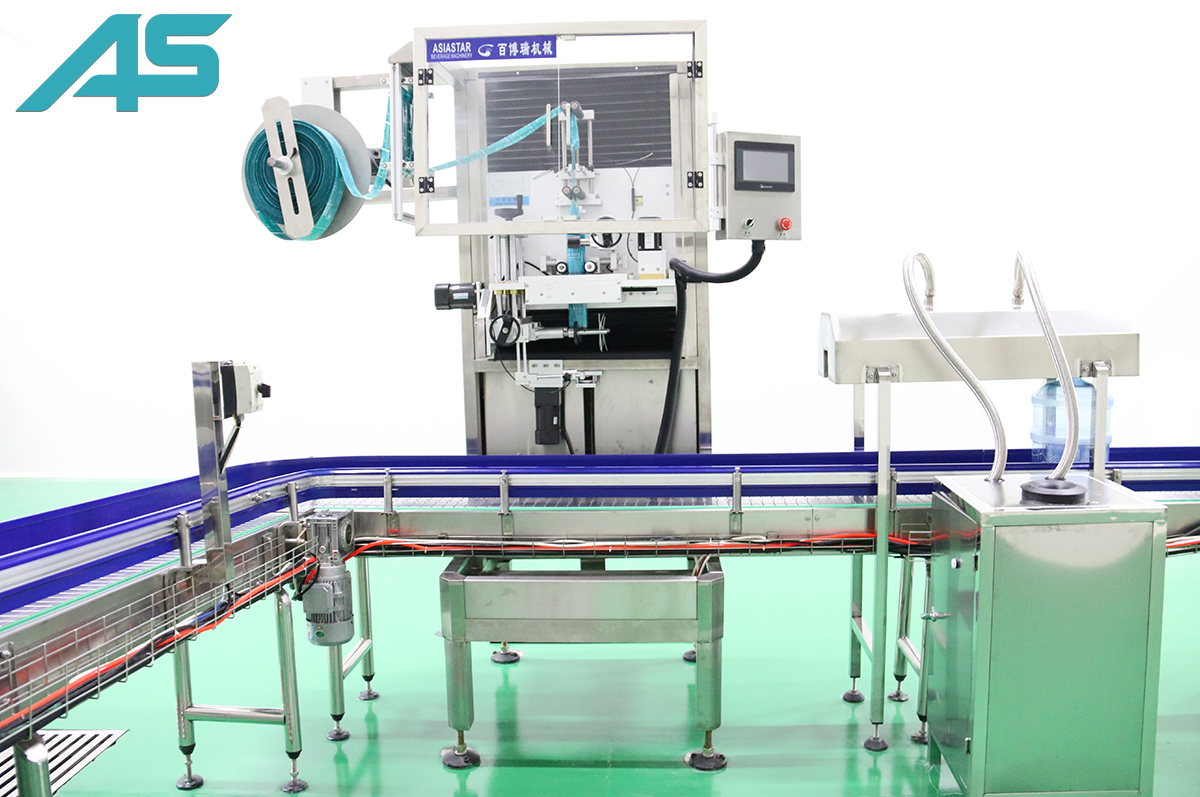 山西5加侖瓶口套標(biāo)機(jī)